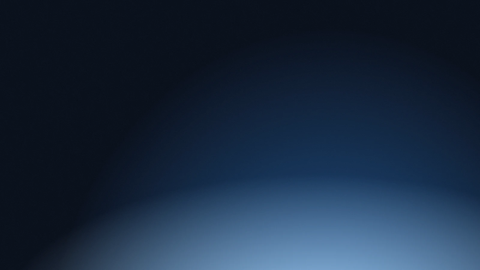 Afterglow, Blue horizon gradient