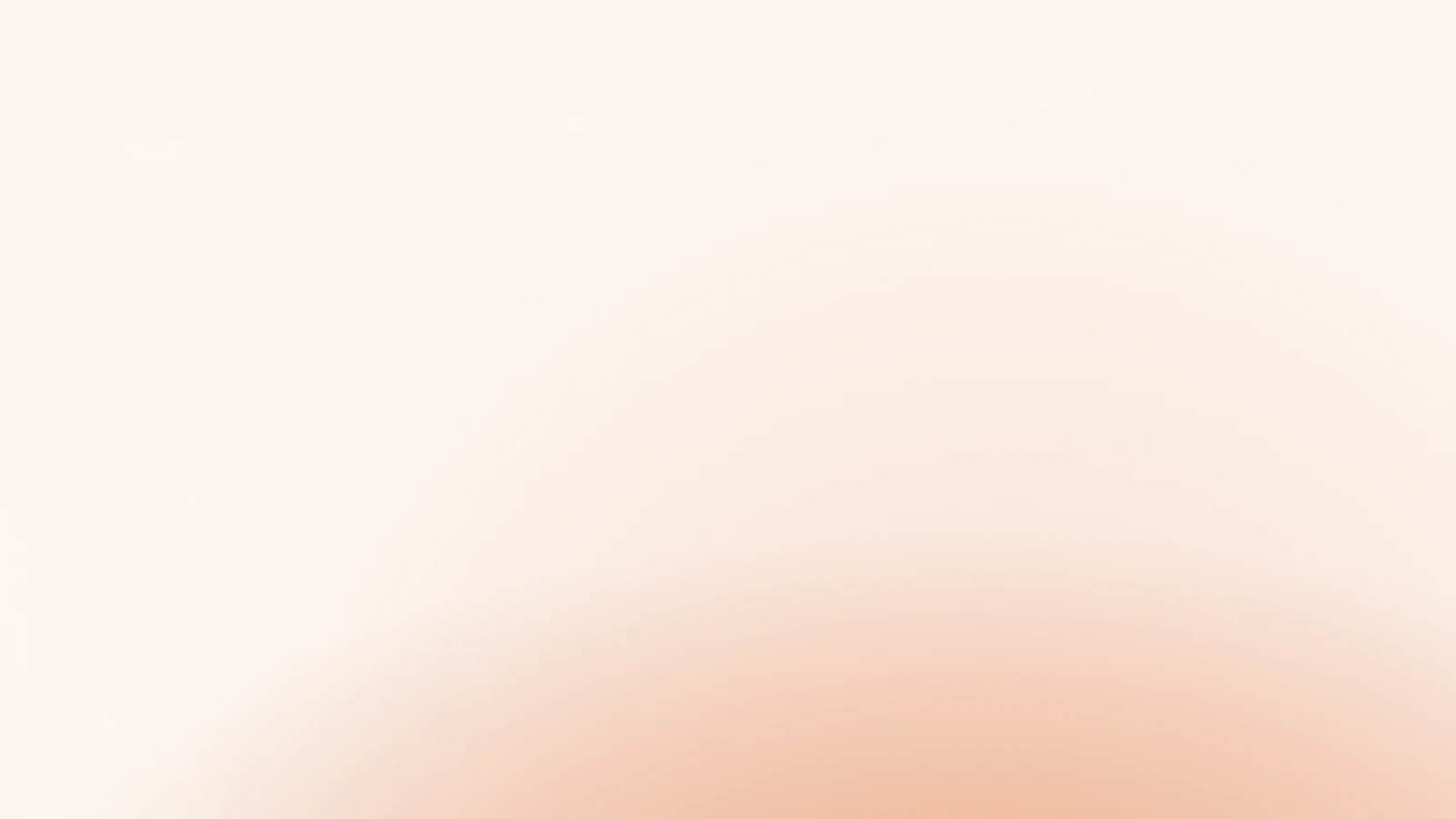Afterglow, Peach dawn gradient
