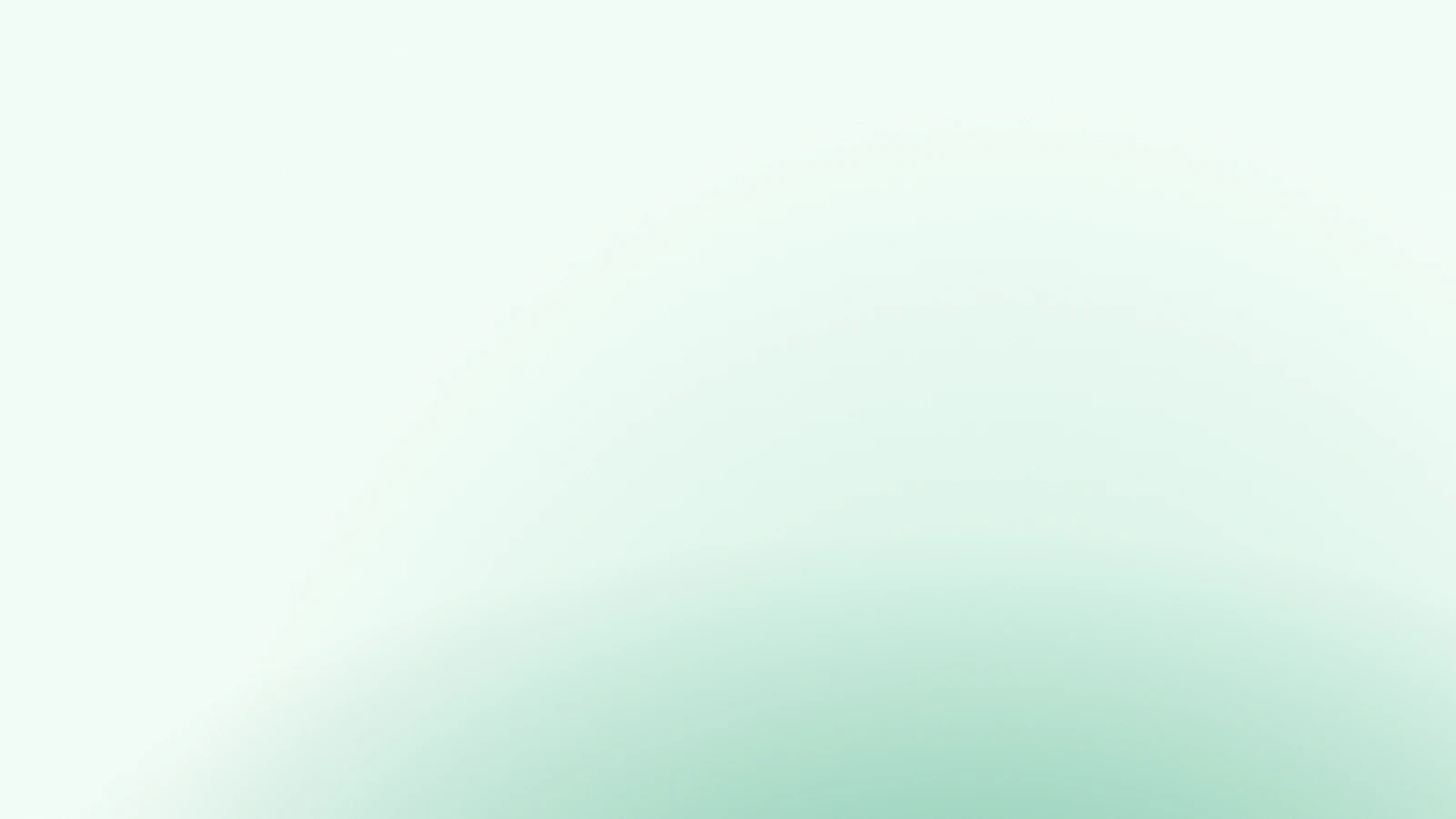Afterglow, Mint dawn gradient