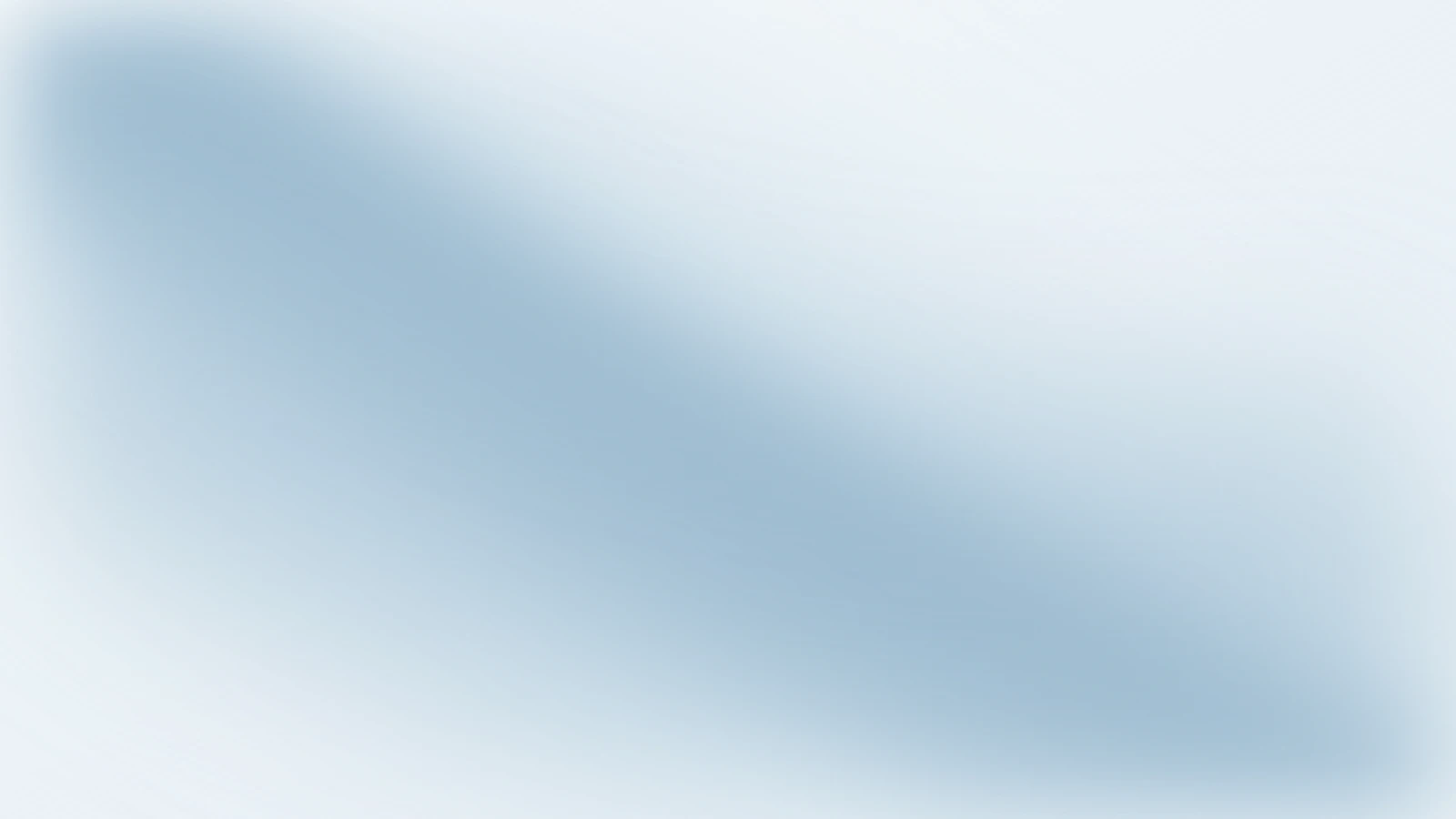 Aperture dawn, Porcelain blue gradient