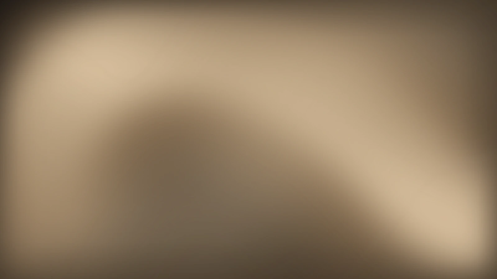 Arched arrival, Champagne noir gradient