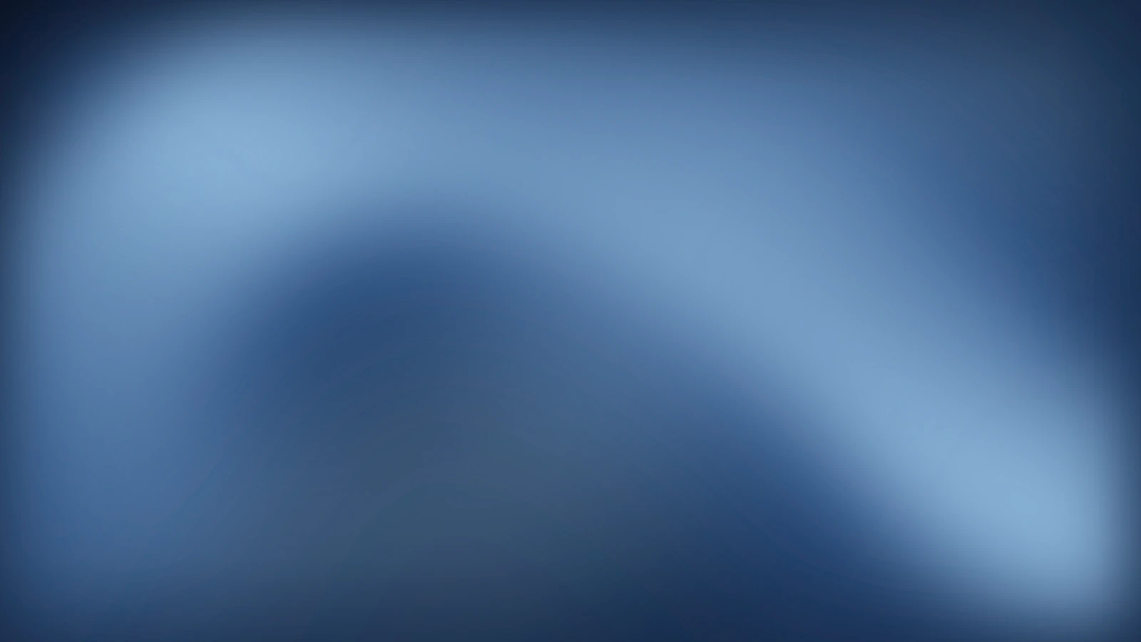 Arched arrival, Ink sapphire gradient