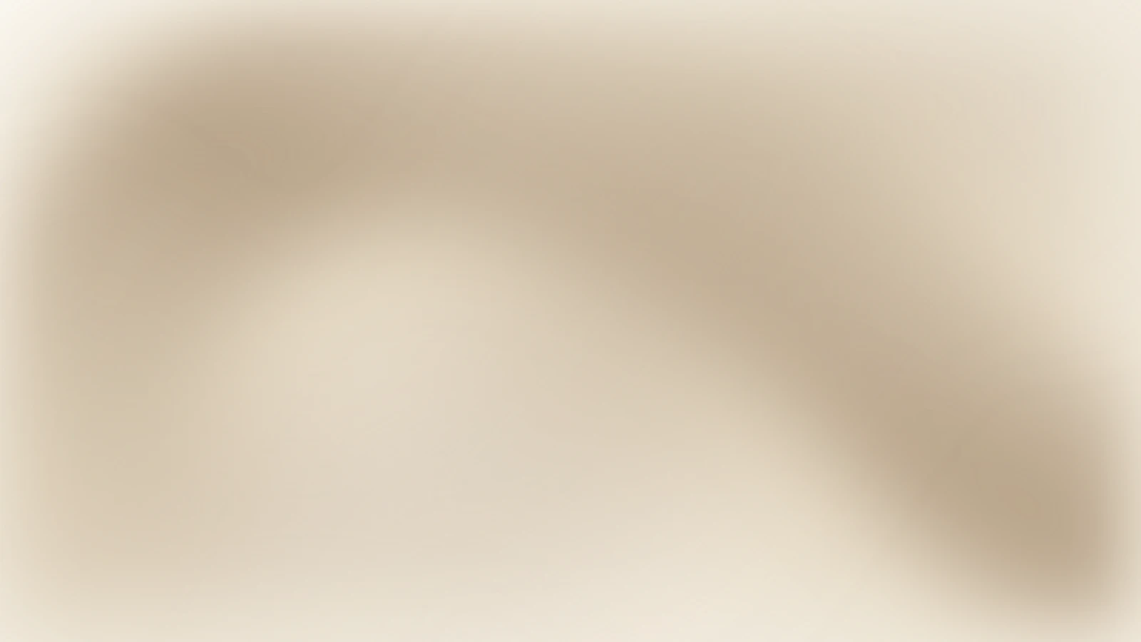 Arched arrival, Oyster silk gradient