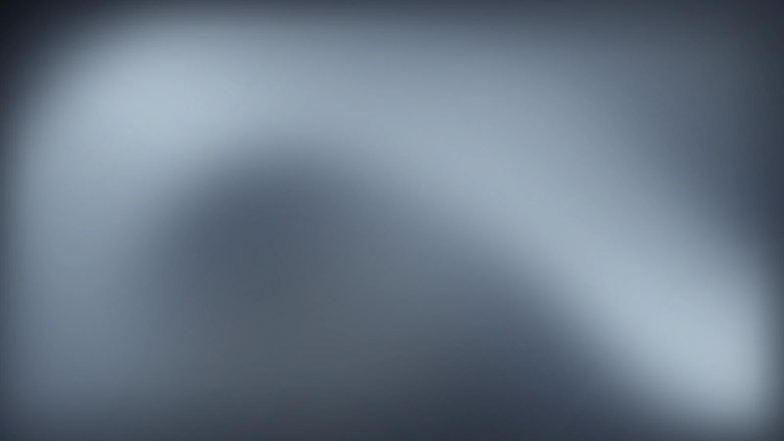 Arched arrival, Graphite silver gradient