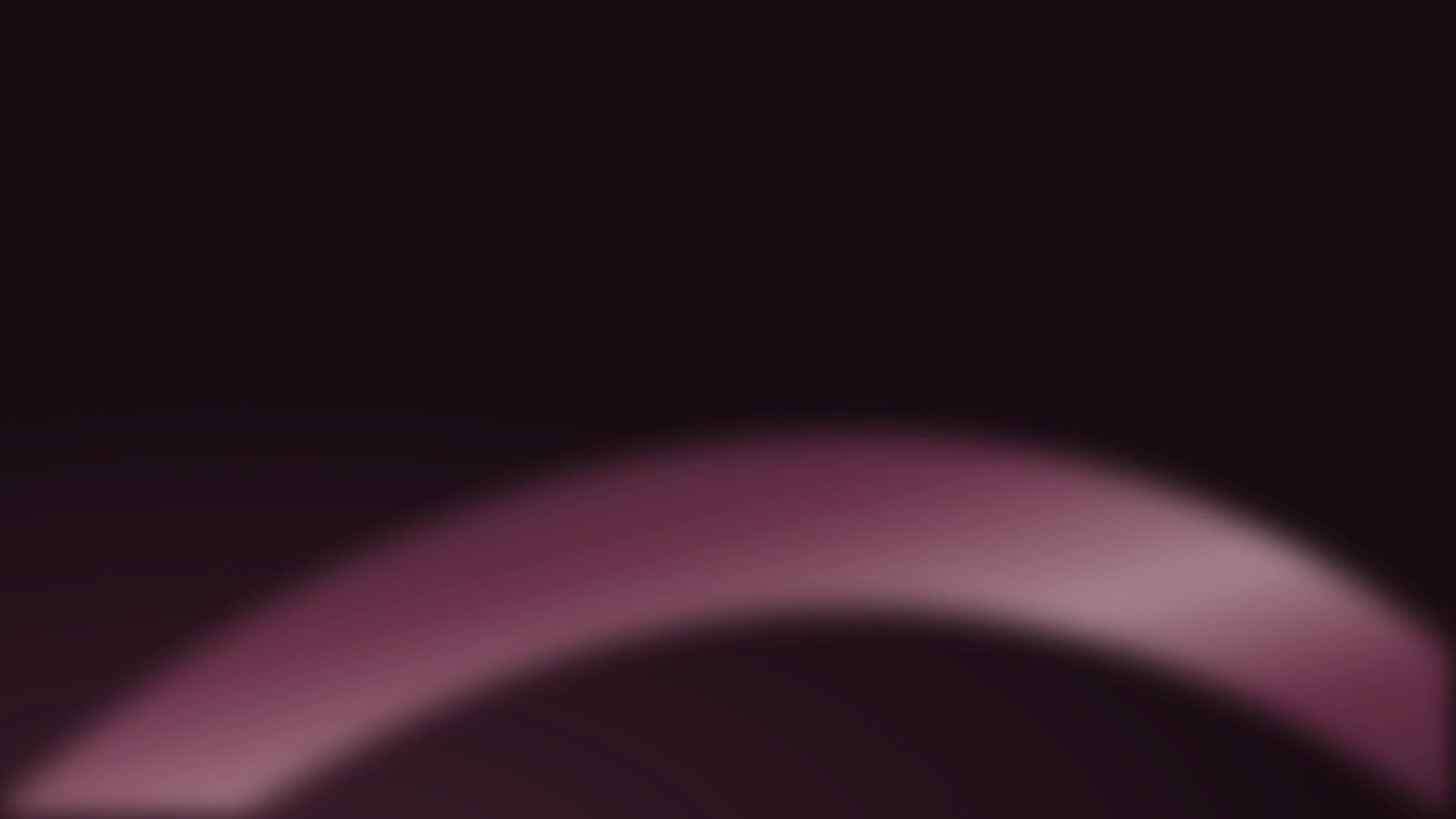 Arched coda, Oxblood velvet gradient