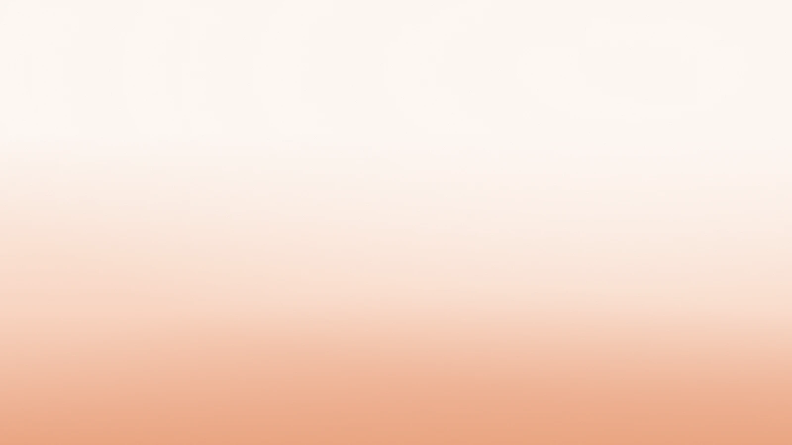 Atmosphere, Peach dawn gradient