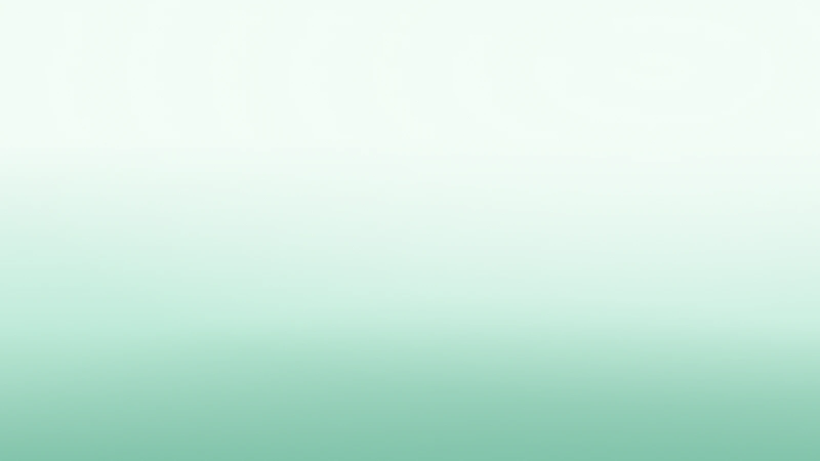 Atmosphere, Mint dawn gradient