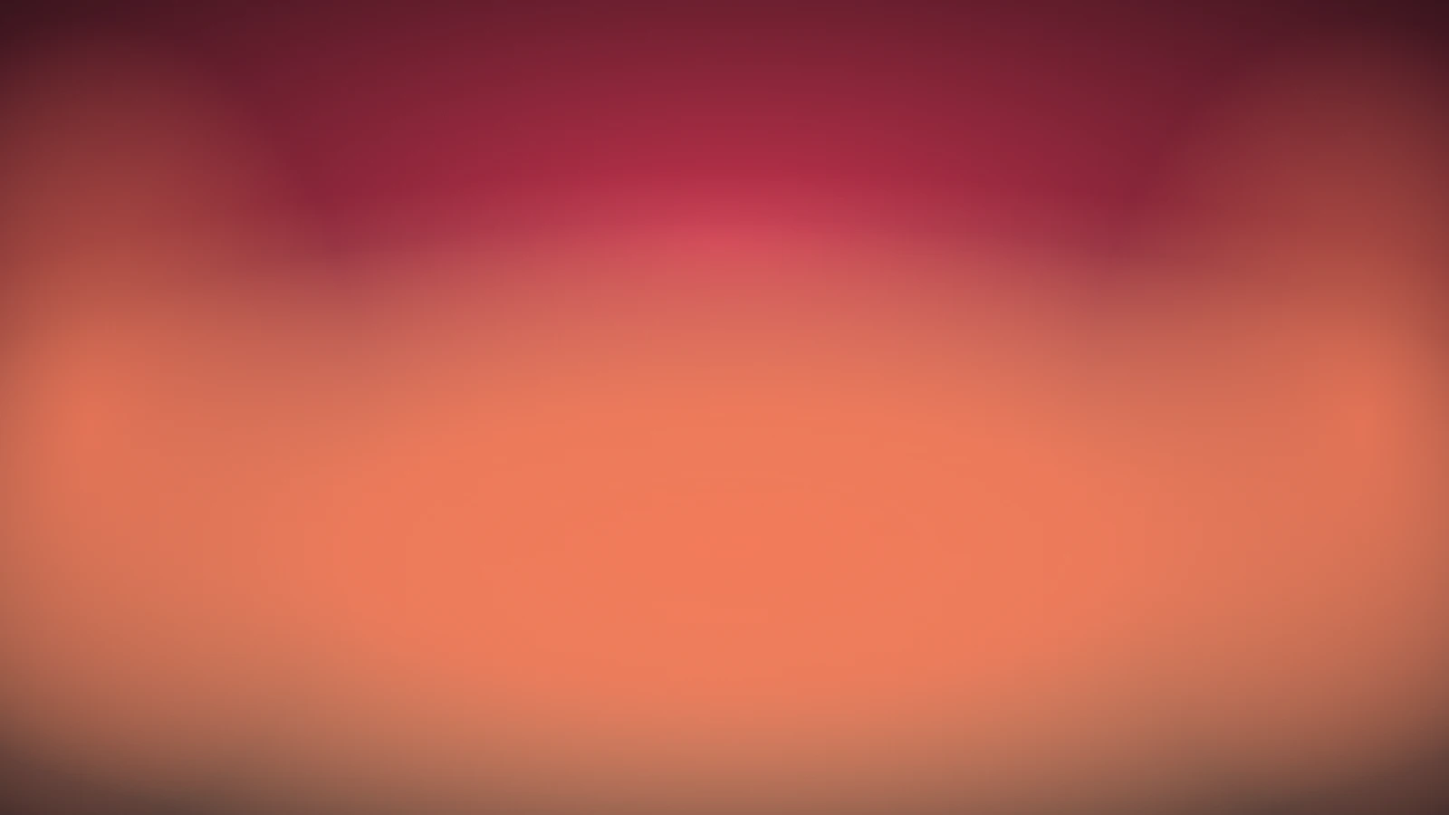 Bloom cushion, Ember dusk gradient