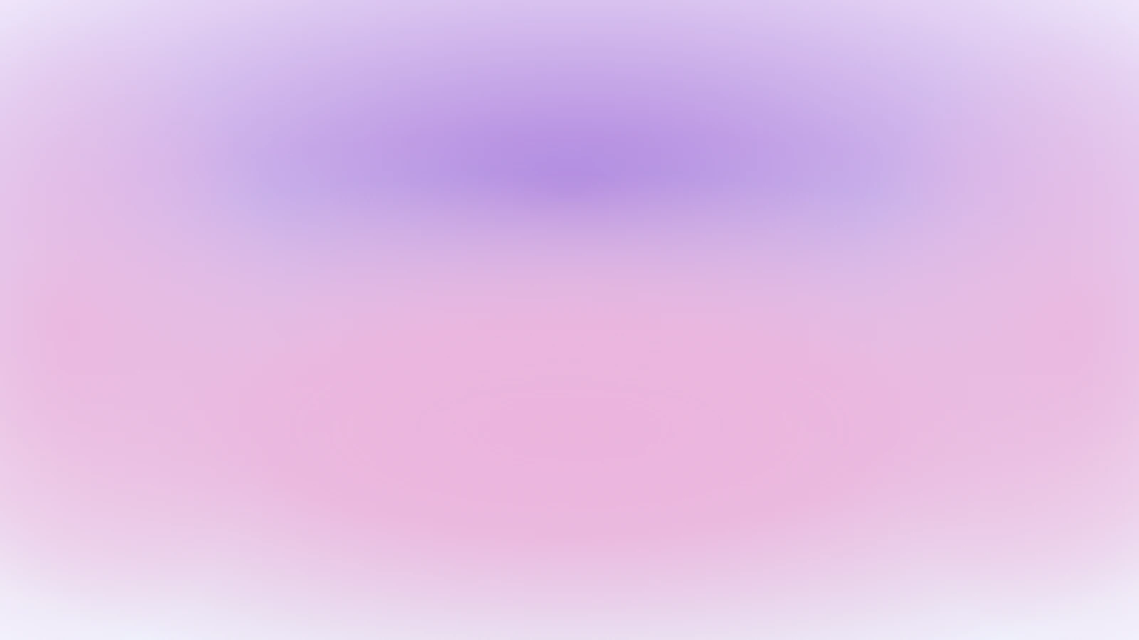 Bloom cushion, Lilac mist gradient