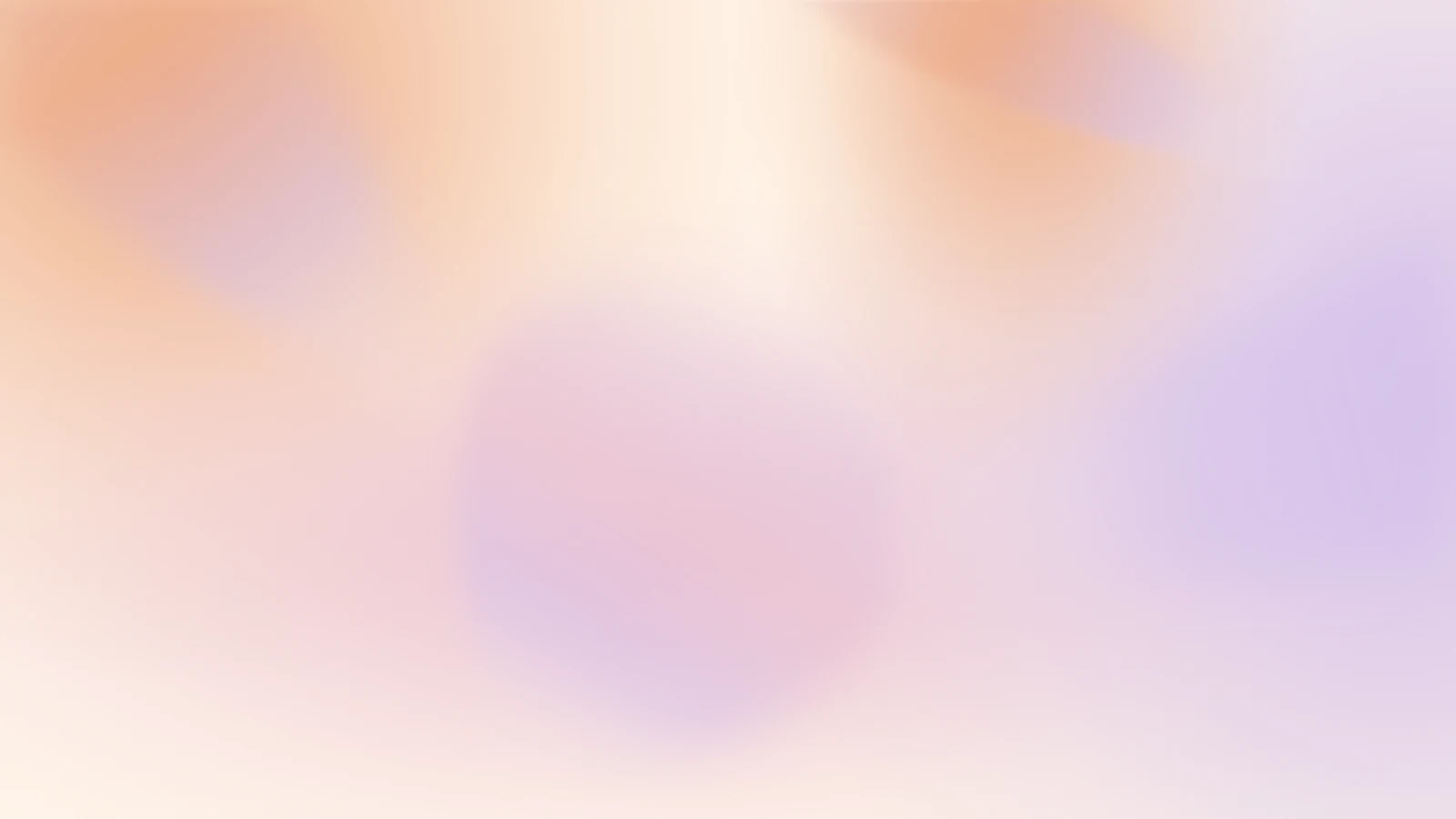 Bluebell drift, Peach bloom gradient