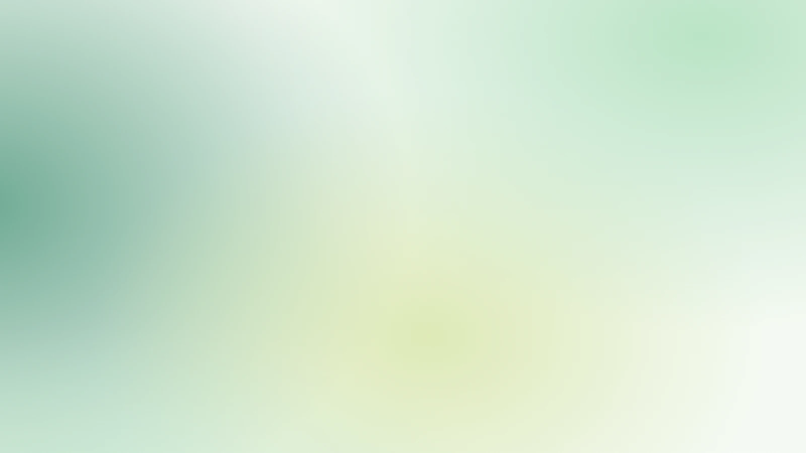Blush atmosphere, Sage light gradient