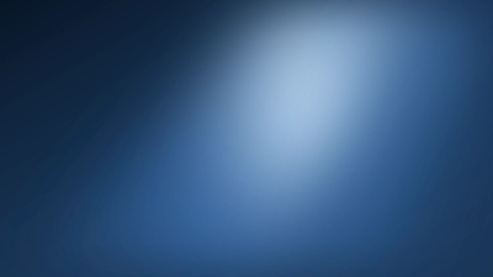Centre stage, Cool blue gradient