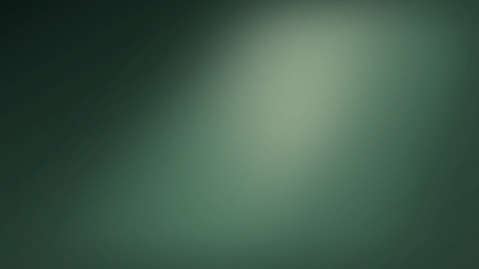 Centre stage, Jade dusk gradient