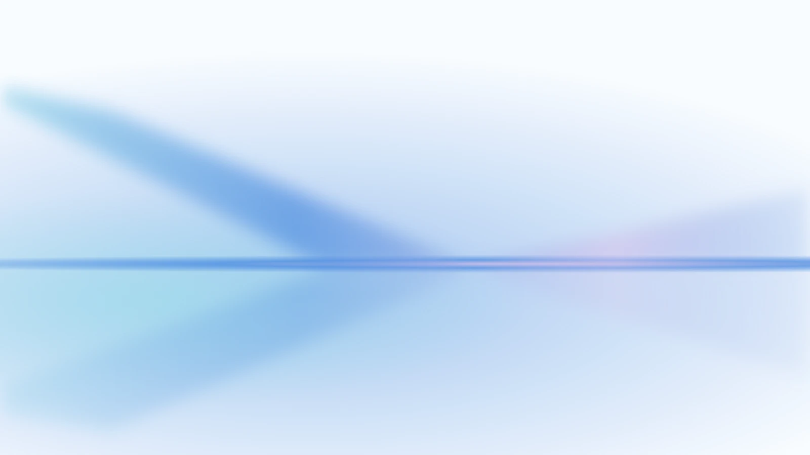 Chromatic seam, Porcelain blue gradient