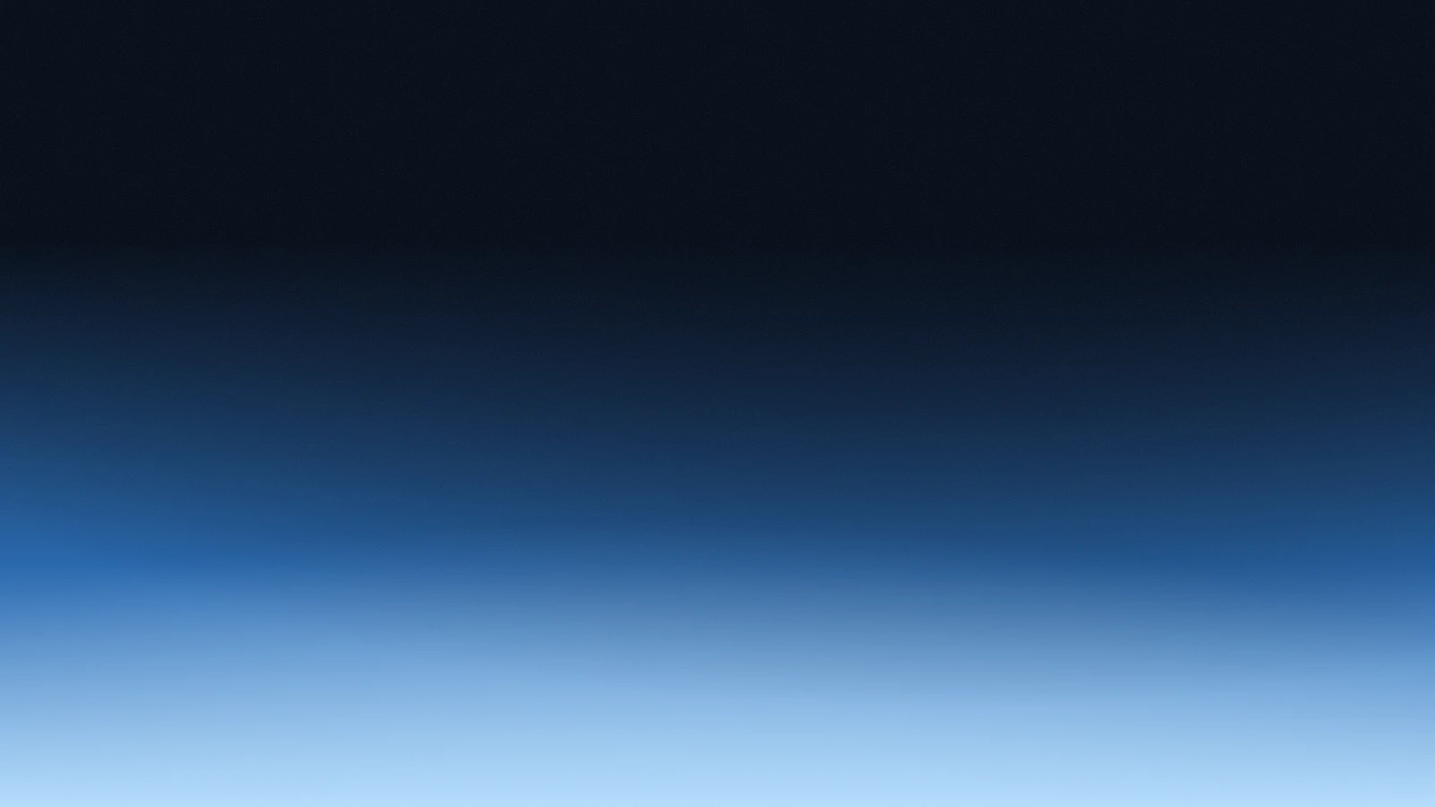 Dawnlight, Blue horizon gradient