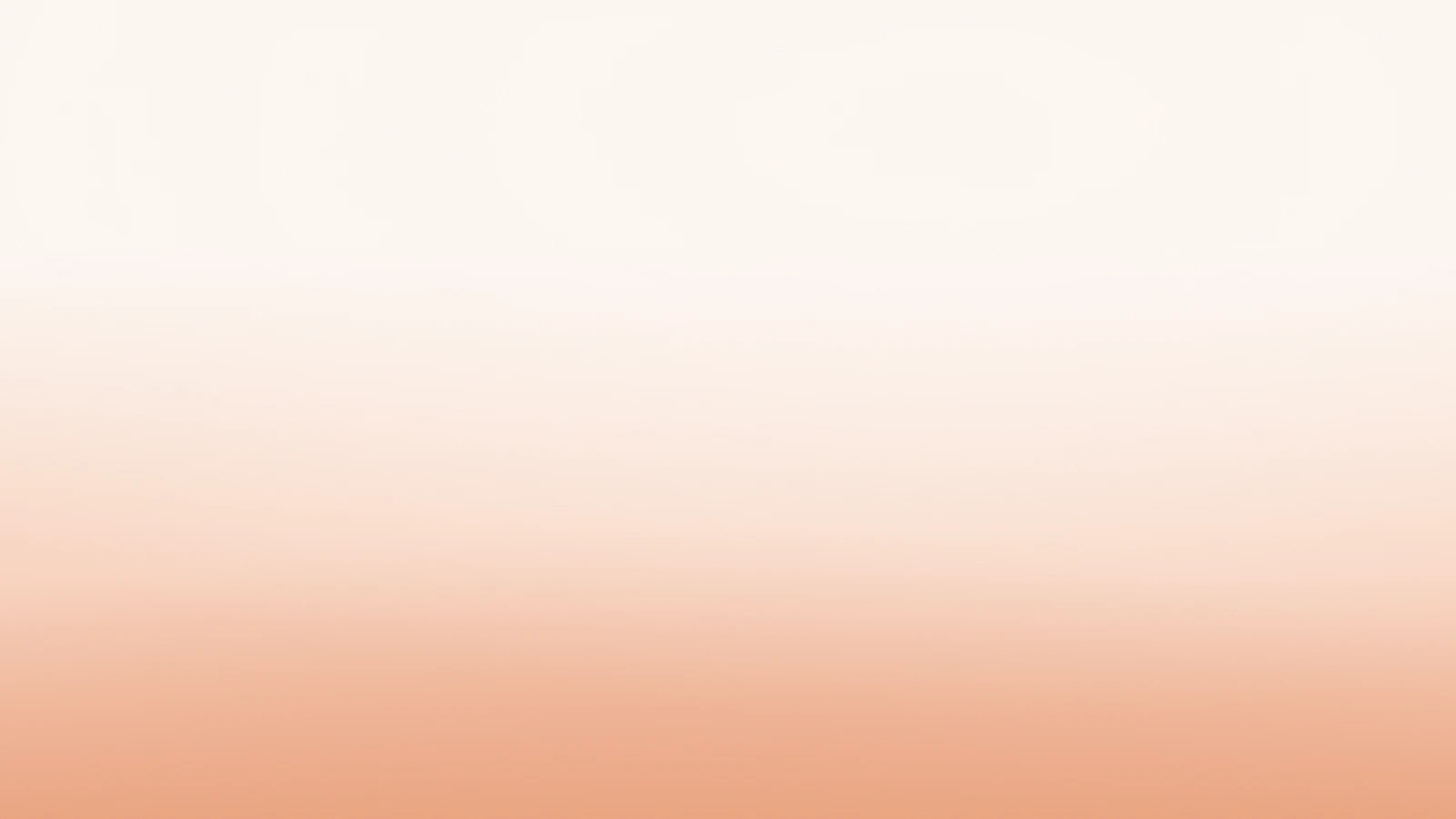 Dawnlight, Peach dawn gradient