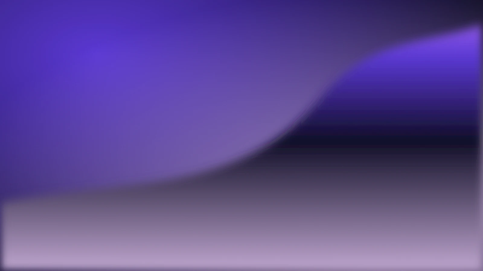 Fern contour, Midnight iris gradient