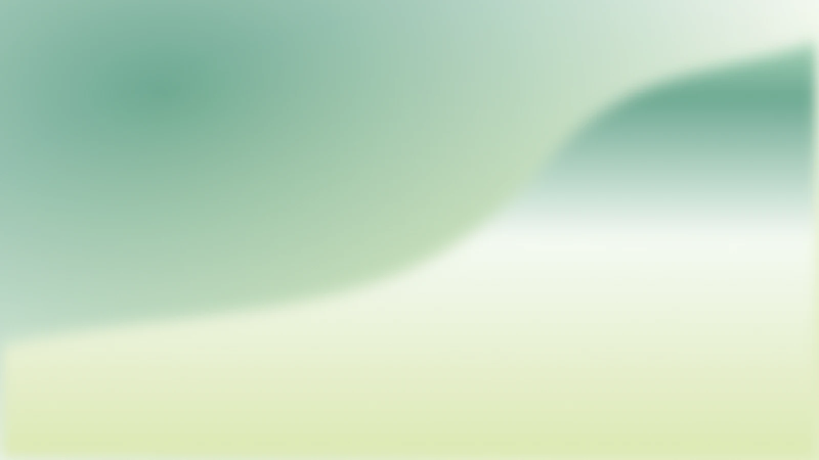 Fern contour, Sage light gradient