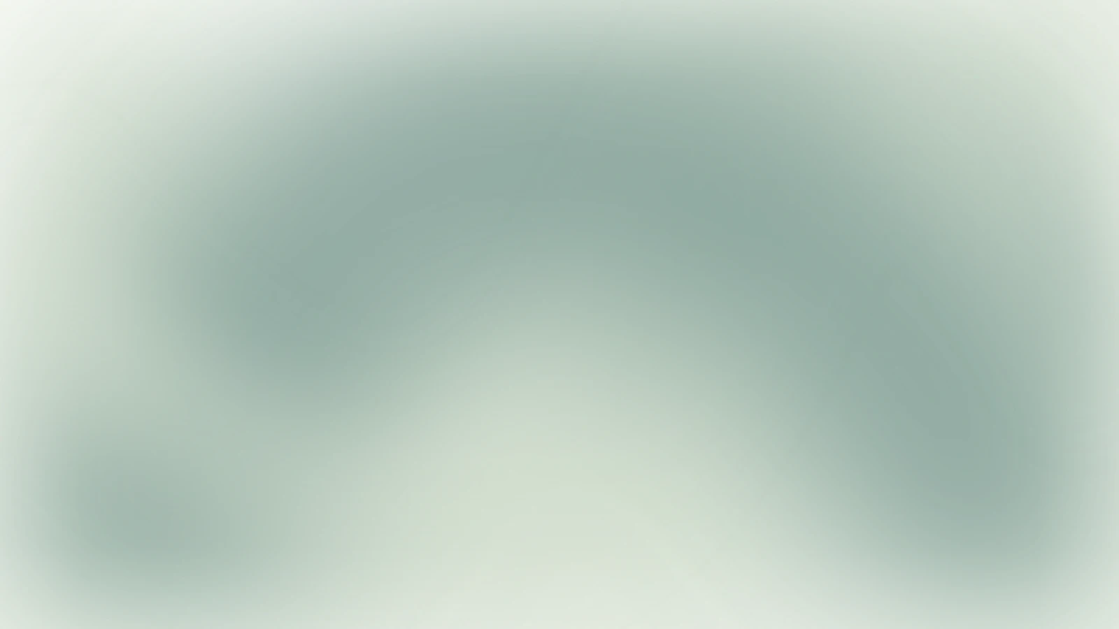 Floating lumen, Sage stone gradient