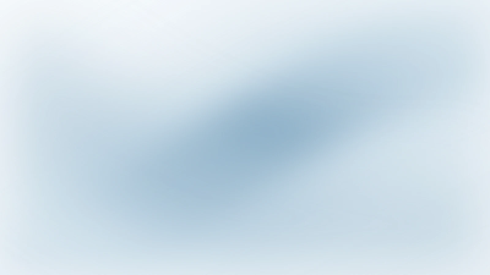 Gallery beam, Porcelain blue gradient