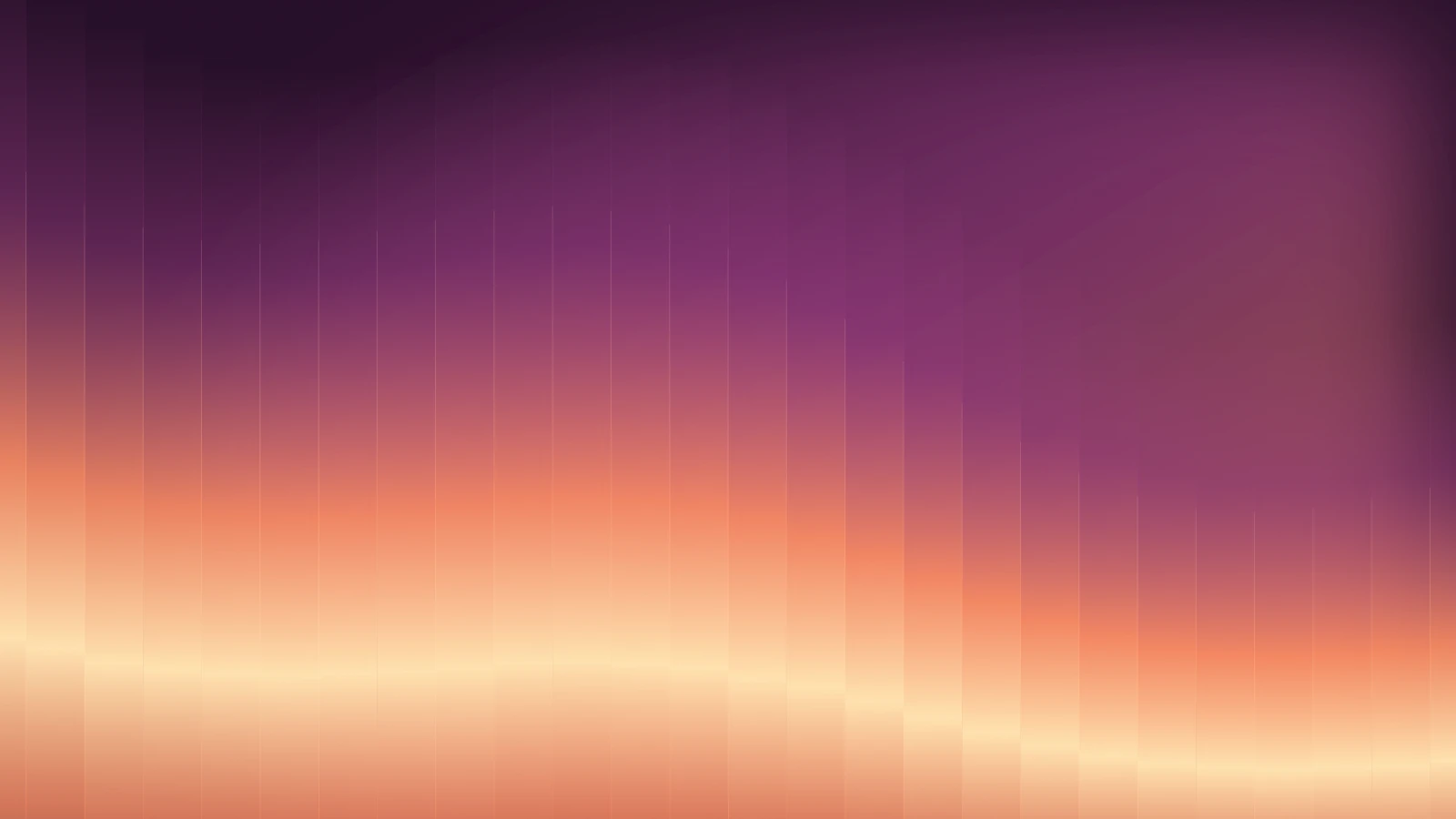 Glass cascade, Mulberry ember gradient