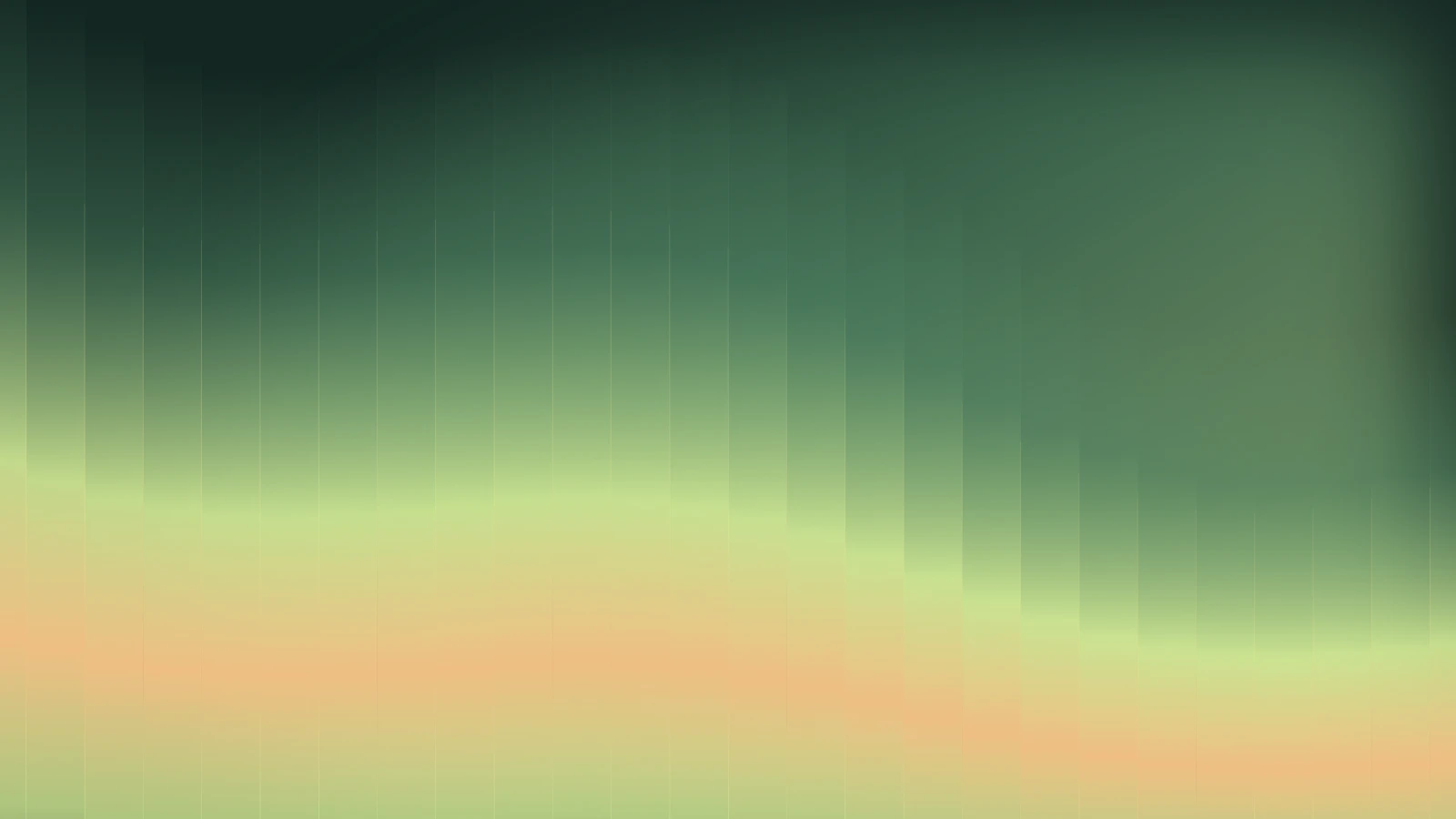 Glass cascade, Moss lantern gradient