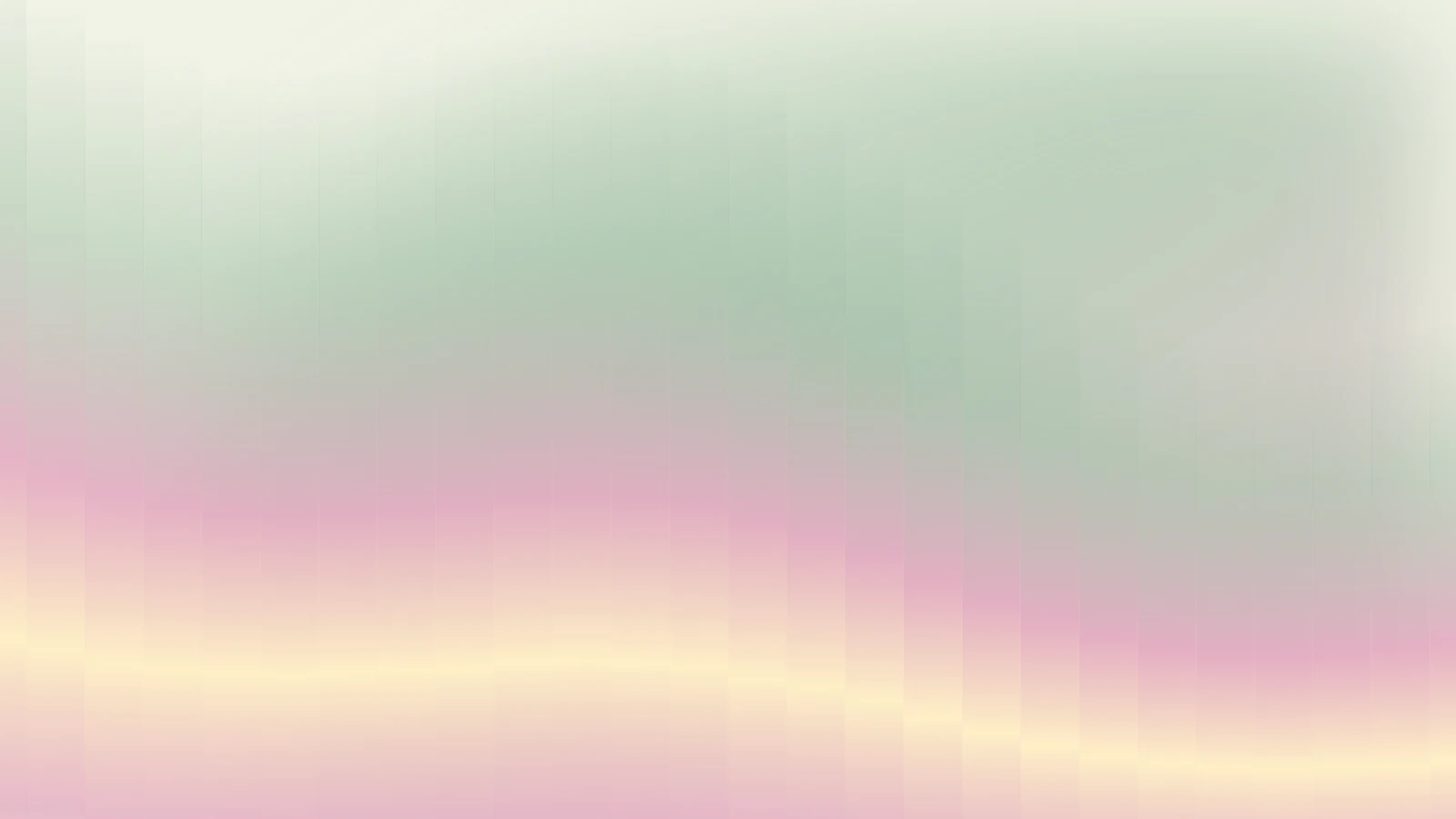 Glass cascade, Pistachio rose gradient