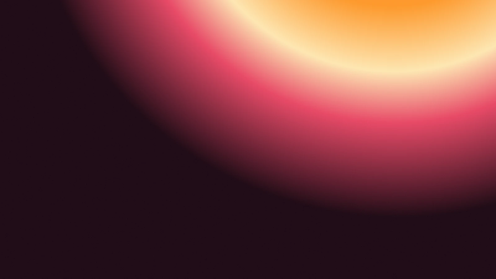 Halo archway, Amber dusk gradient