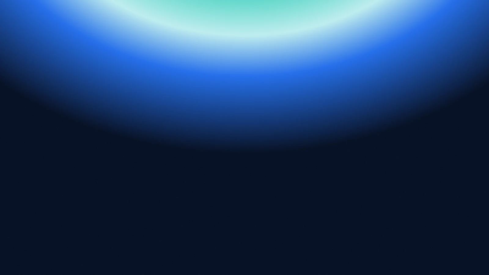 Halo canopy, Blue aurora gradient