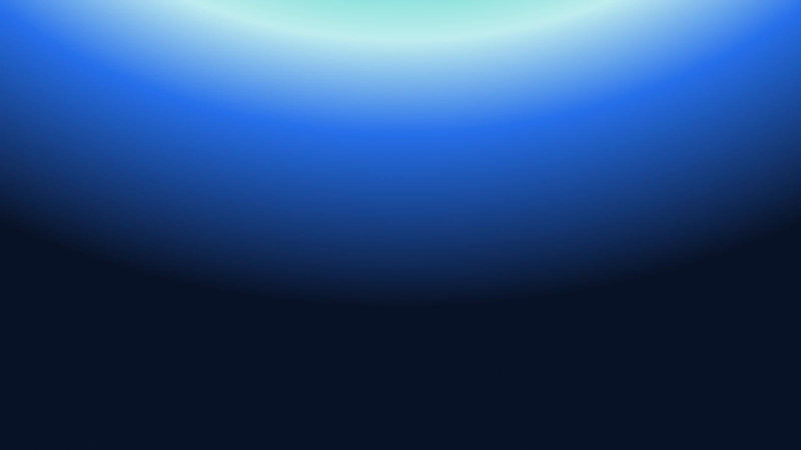 Halo dawn, Blue aurora gradient