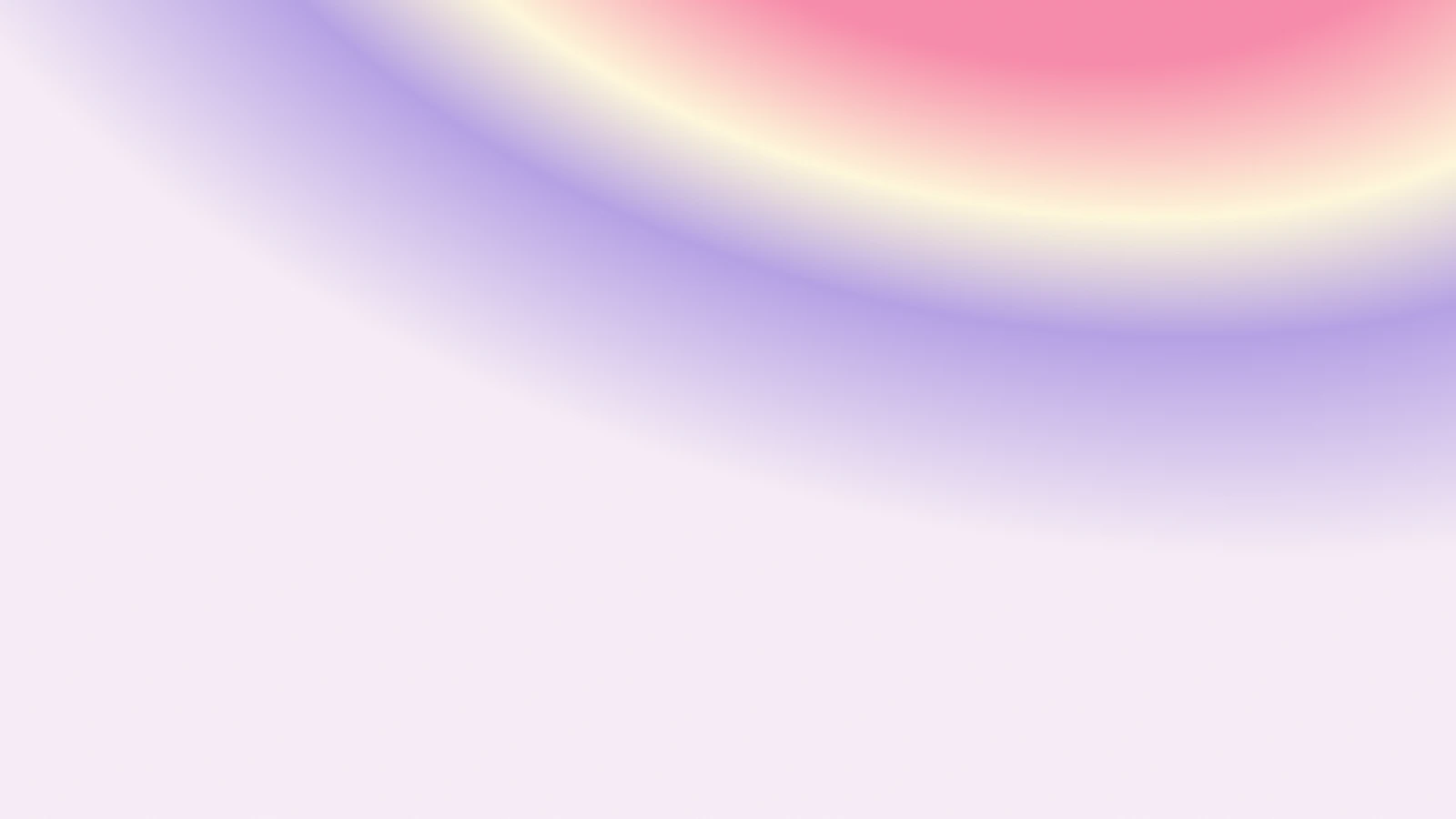 Halo sweep, Rose daylight gradient