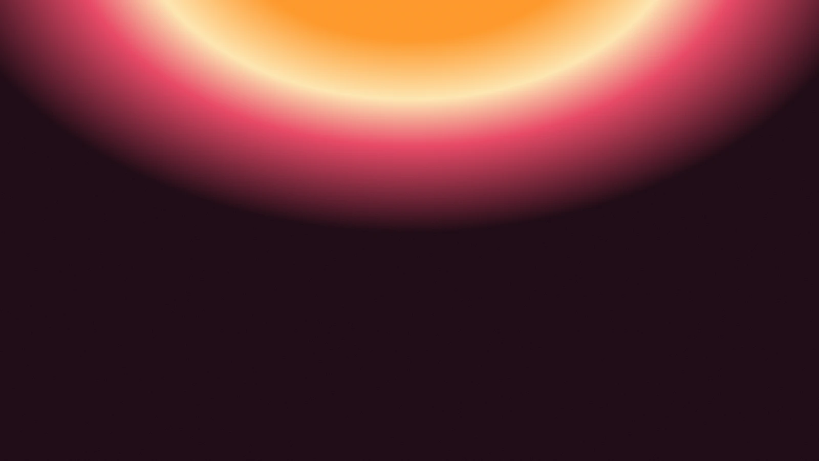 Halo vault, Amber dusk gradient