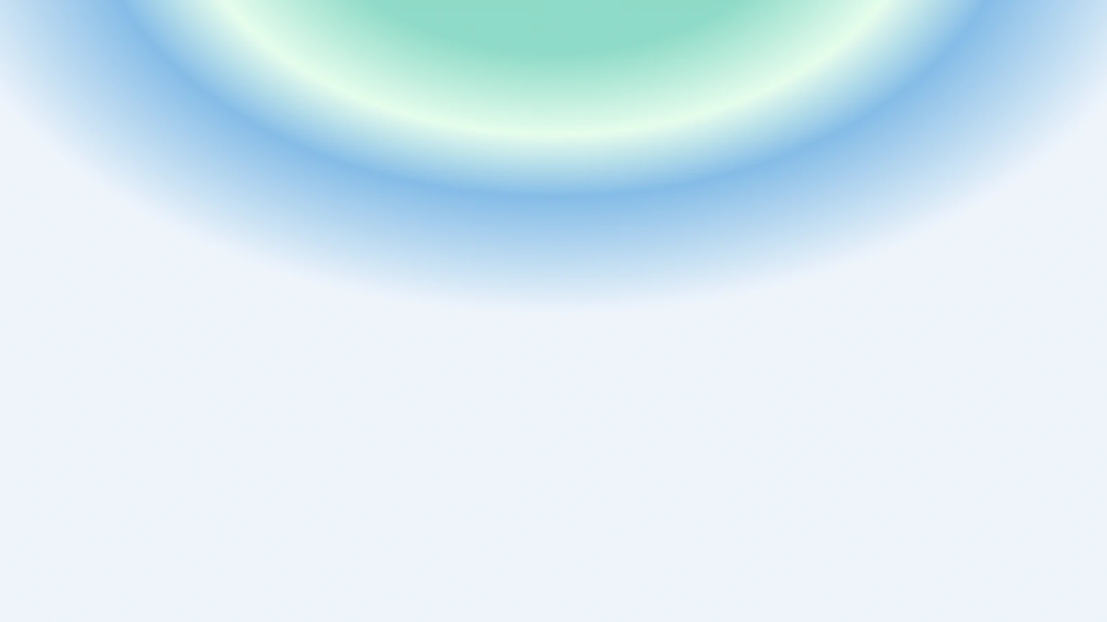 Halo vault, Ocean daylight gradient