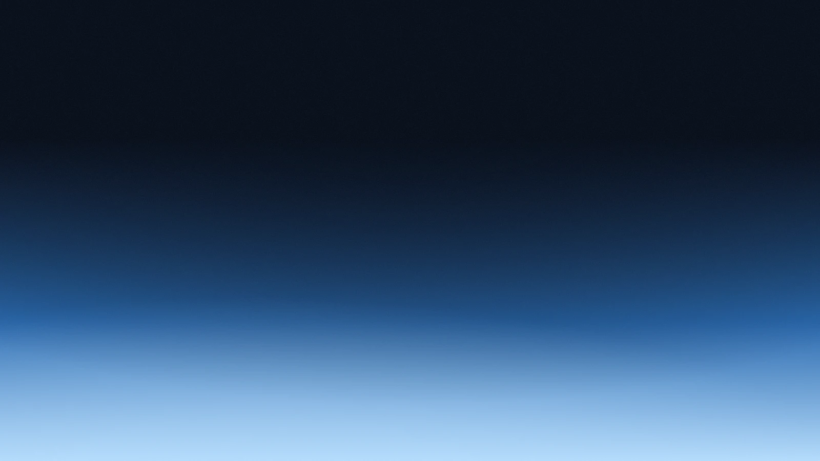 Horizon, Blue horizon gradient
