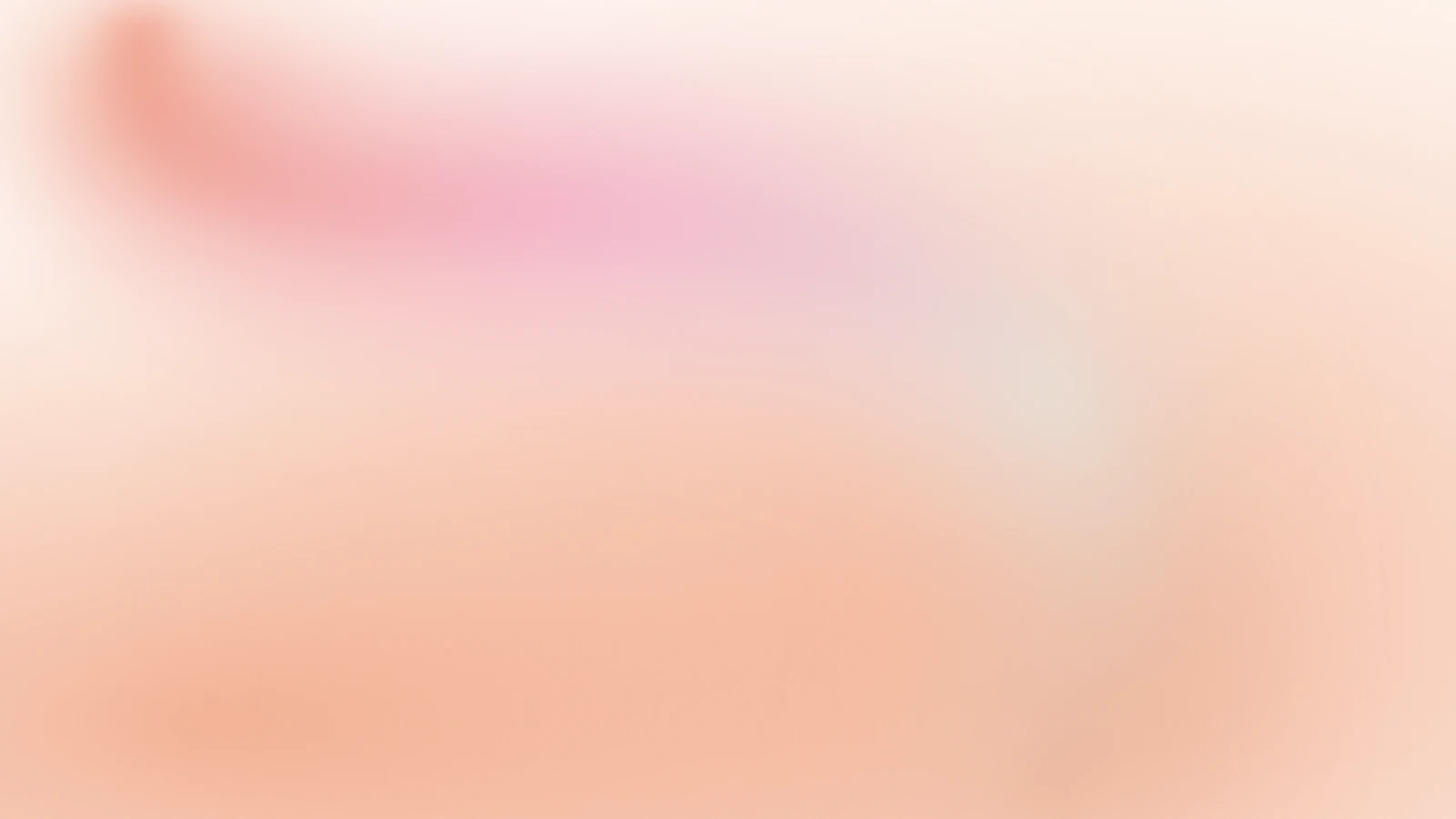 Ion ribbon, Peach silk gradient