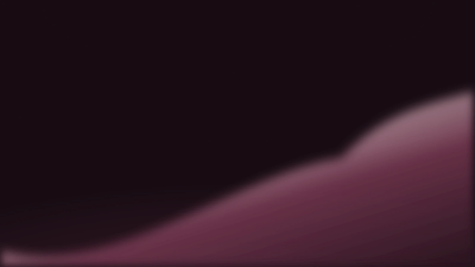 Low escarpment, Oxblood velvet gradient