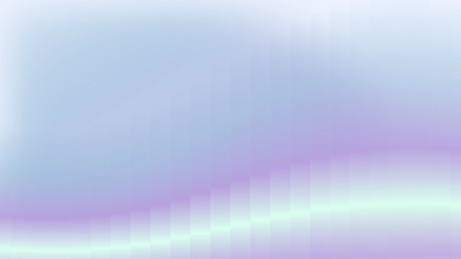 Lumen stair, Glacial lilac gradient