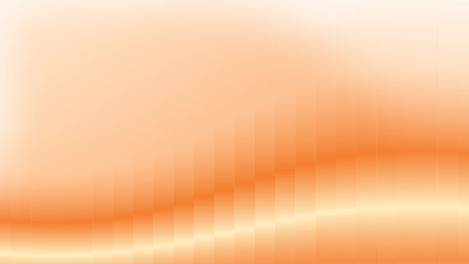 Lumen stair, Apricot sunlight gradient