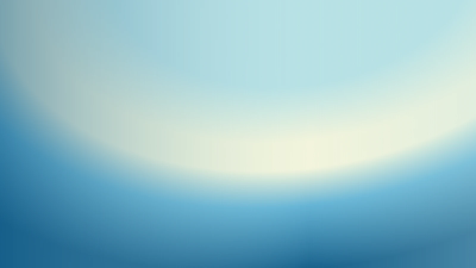 Luminous drift, Glacier blue gradient