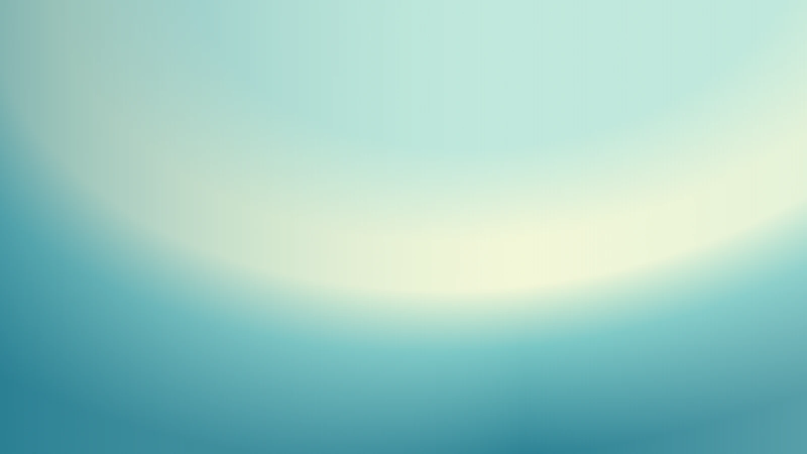 Luminous drift, Aqua daylight gradient