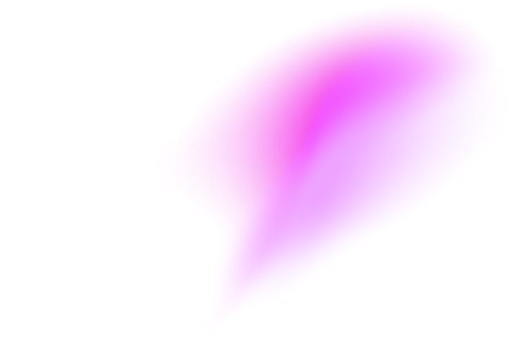Luminous wisp, Coral shift gradient
