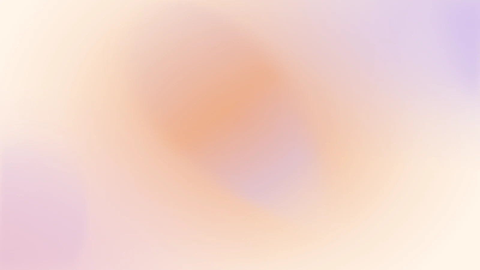 Orchid vapour, Peach bloom gradient