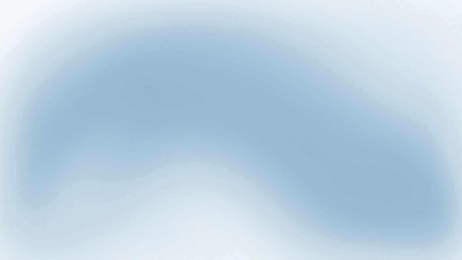 Pearl chamber, Porcelain blue gradient