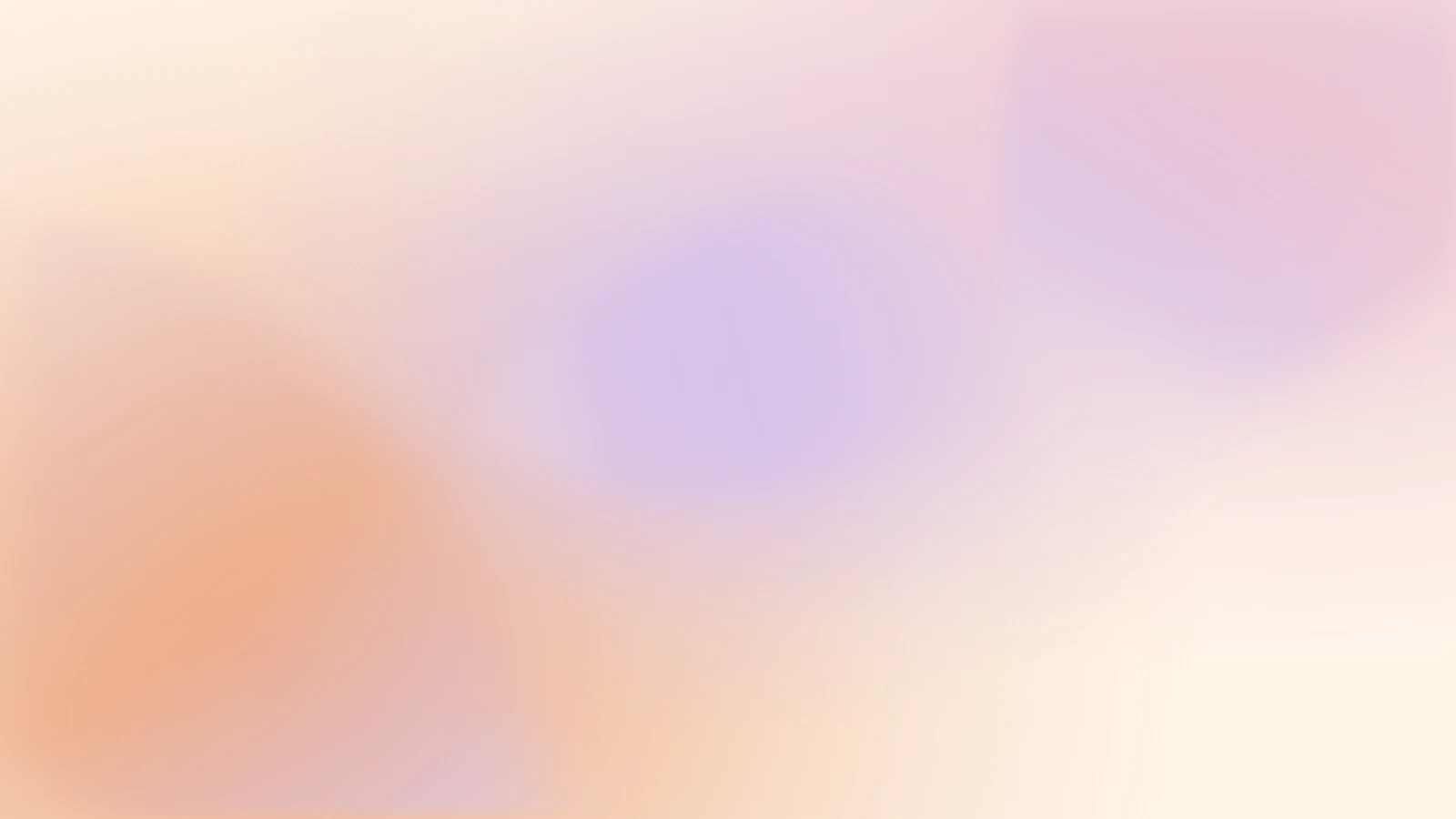 Petal haze, Peach bloom gradient