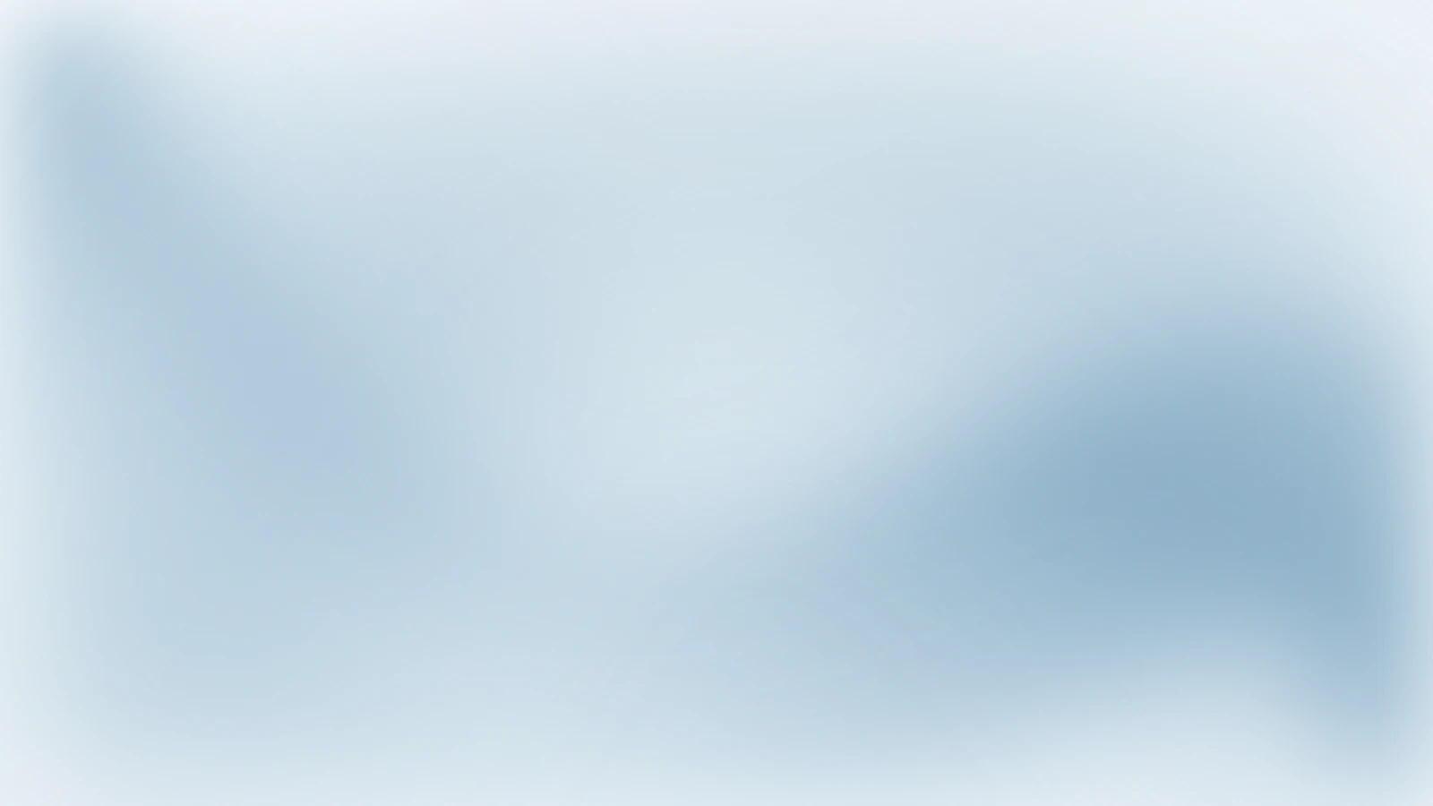 Quiet canopy, Porcelain blue gradient