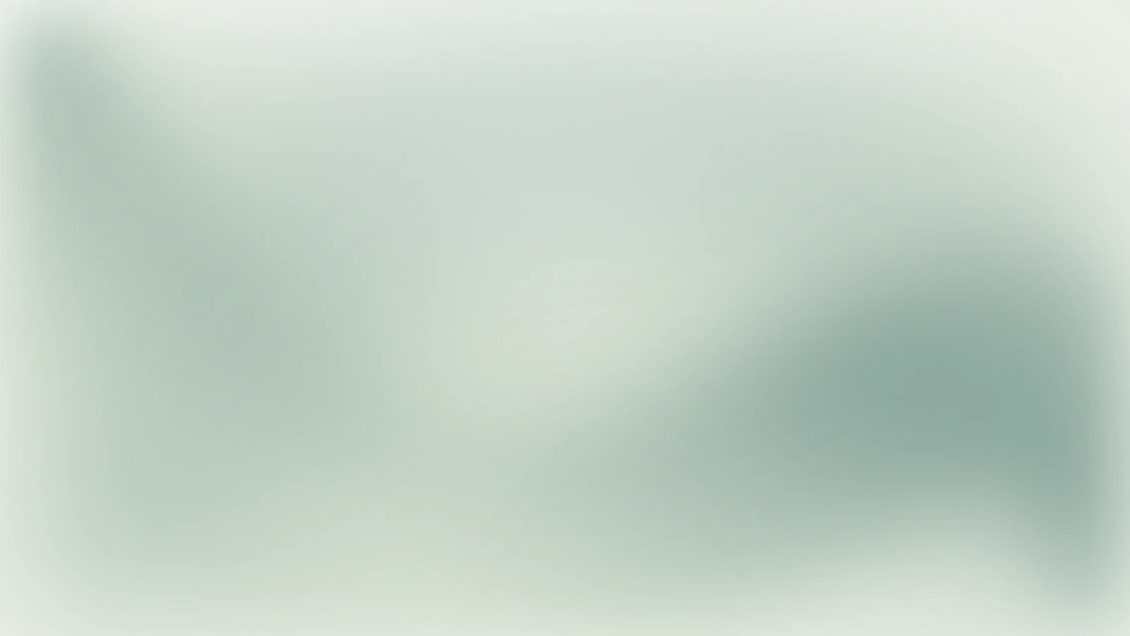 Quiet canopy, Sage stone gradient