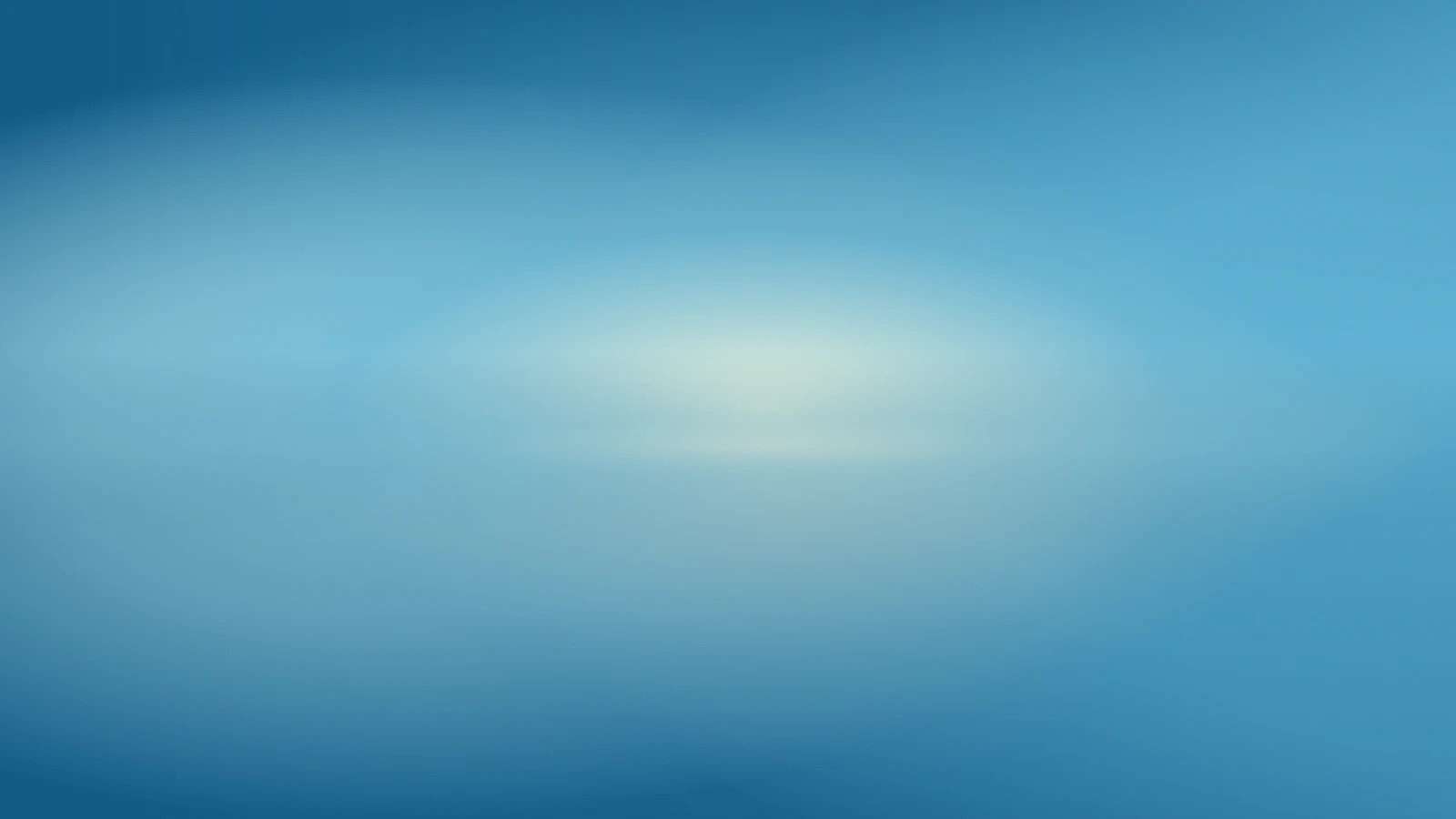 Reflected dawn, Glacier blue gradient