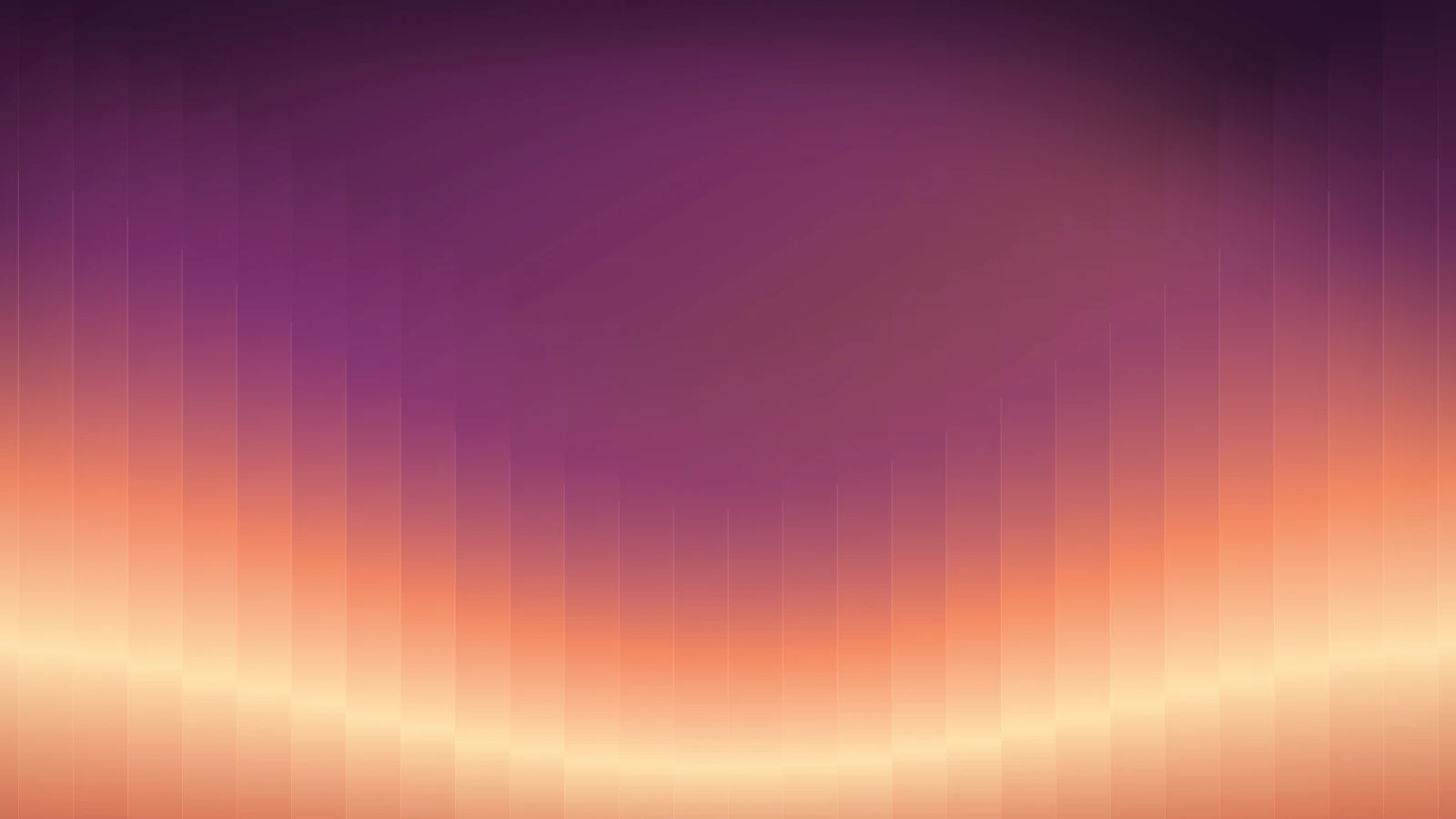 Refracted saddle, Mulberry ember gradient