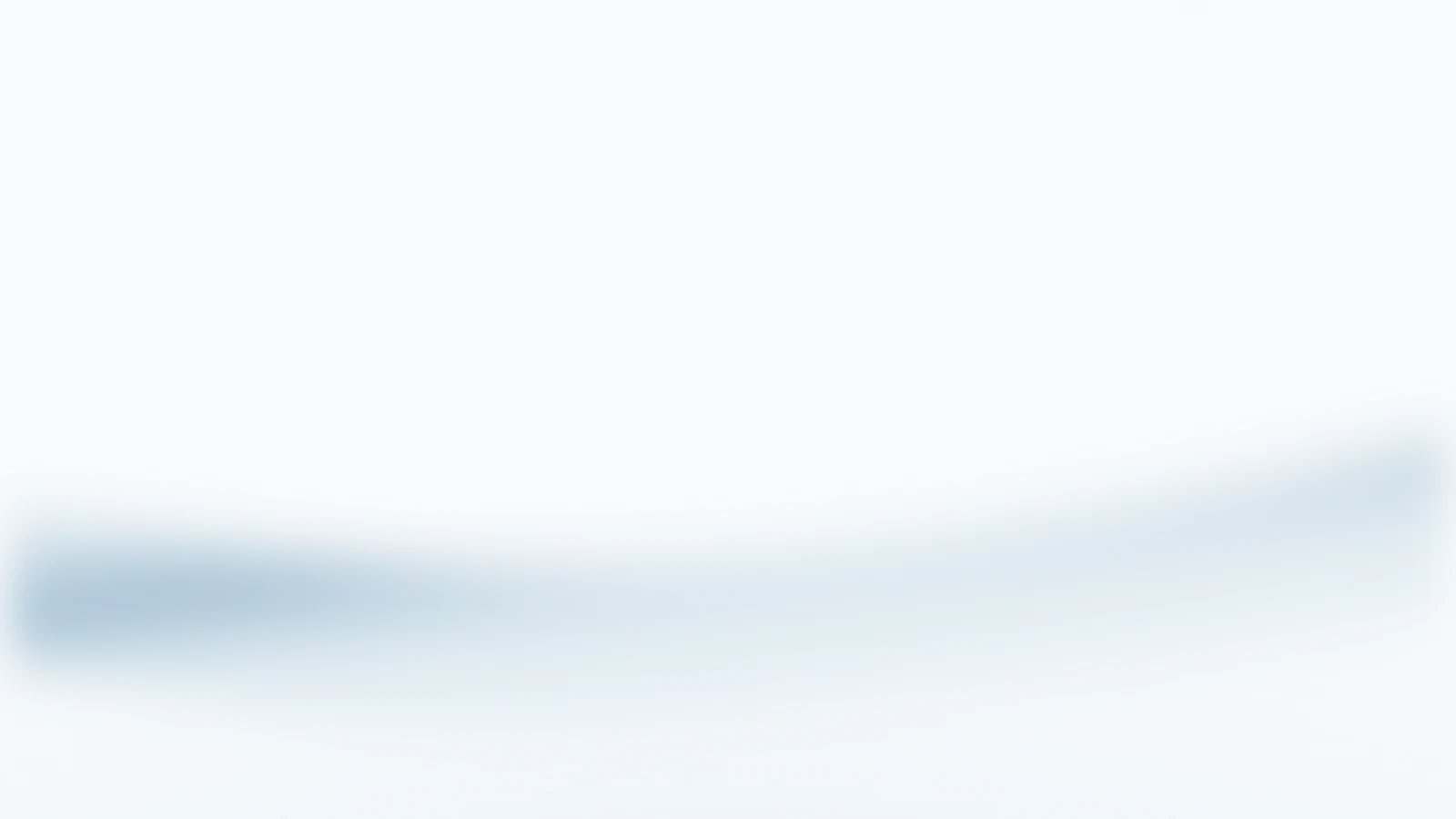 Ribbon farewell, Porcelain blue gradient