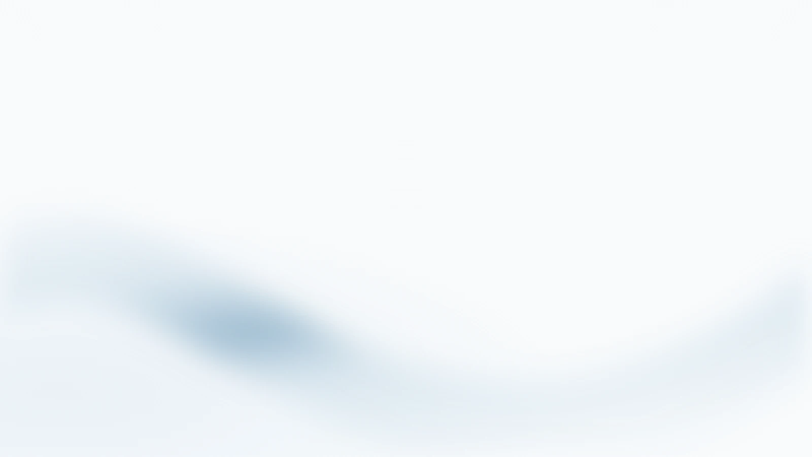 Silk return, Porcelain blue gradient